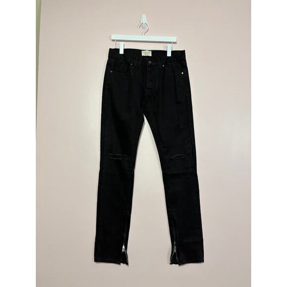 Fear Of God Fourth Collection 2015-2016 Mens Jean in Black Size 32 - Picture 1 of 7